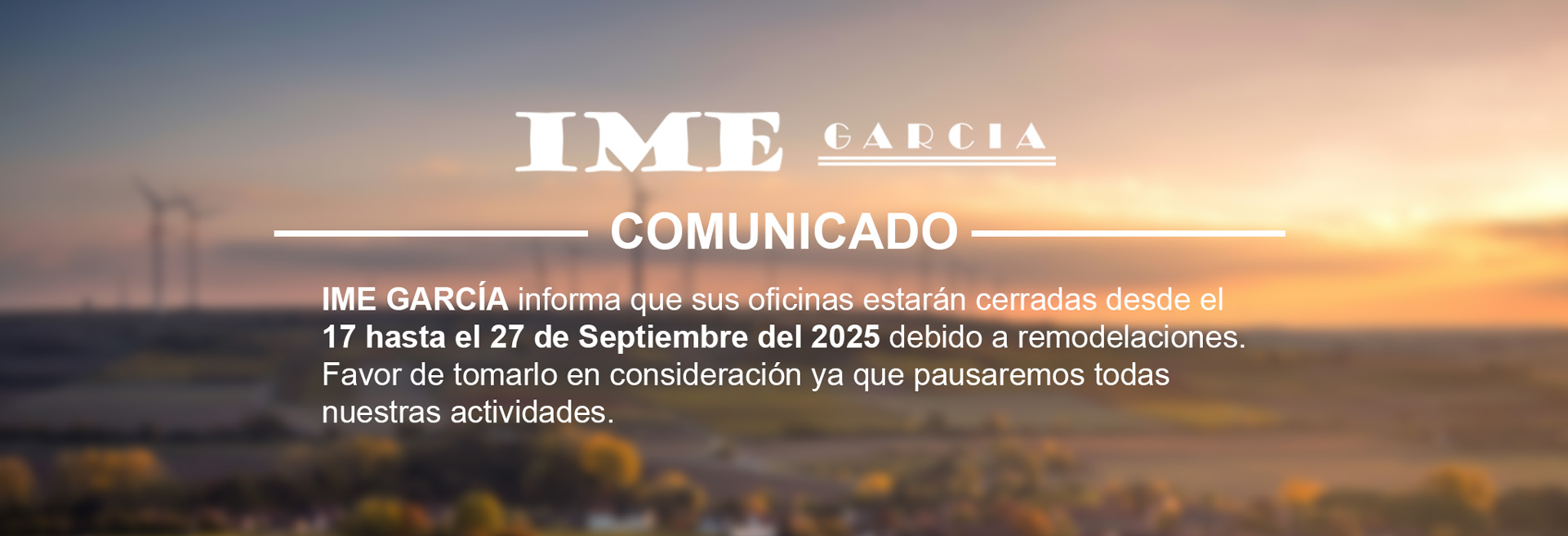 Comunicado