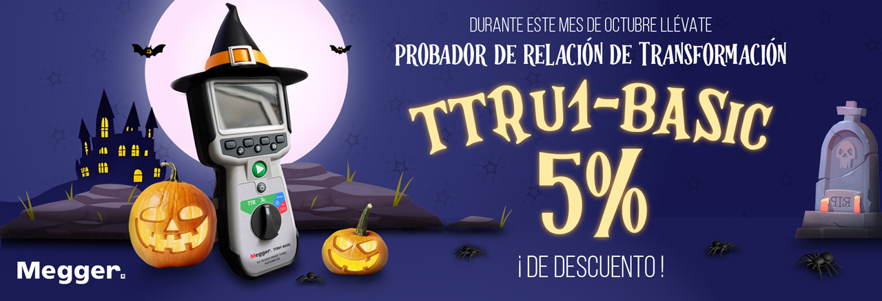 Probador de relación de transformación TTRU1-BASIC Megger