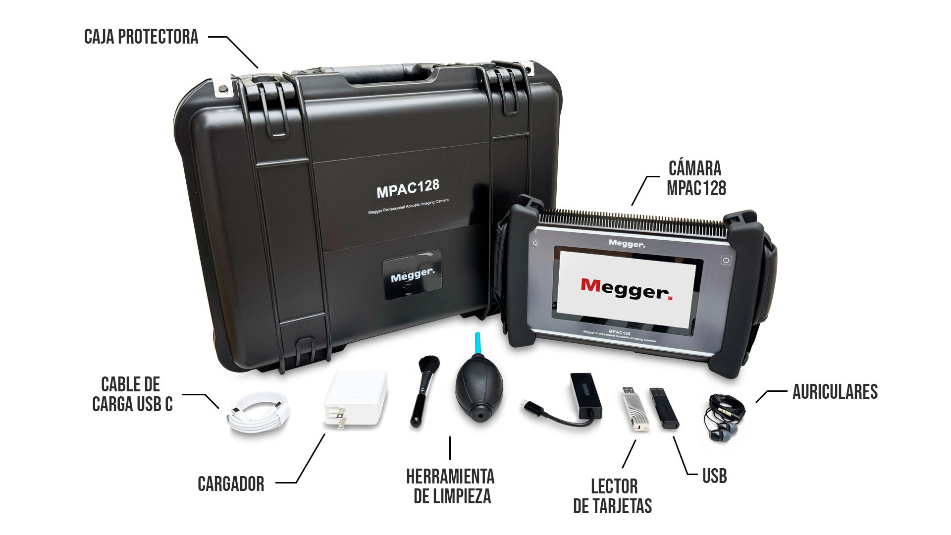 Accesorios del equipo MPAC128