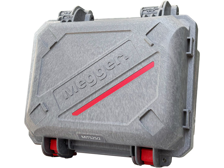Estuche del equipo MIT525/2 marca Megger