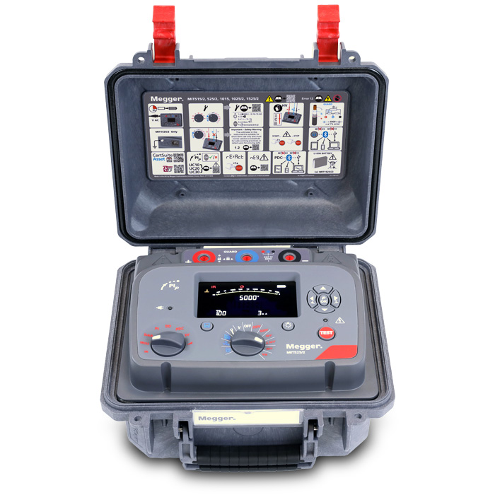 Probador de resistencia aislamiento MIT525/2