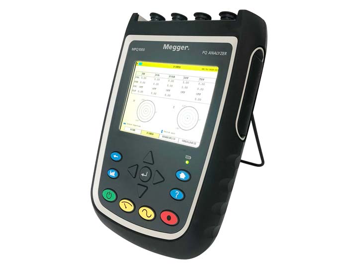 Vista frontal del equipo MPQ1000