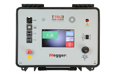 Interfaz del equipo TTRU3 BASIC marca Megger