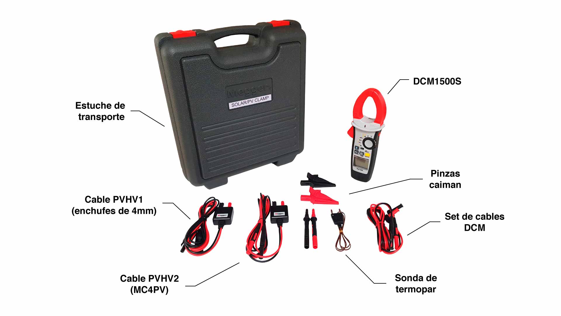 Accesorios DCM1500S