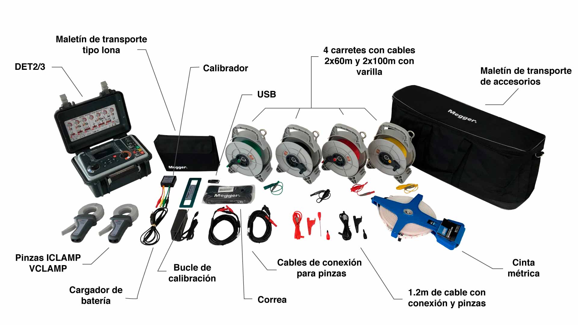 Accesorios DET2/3